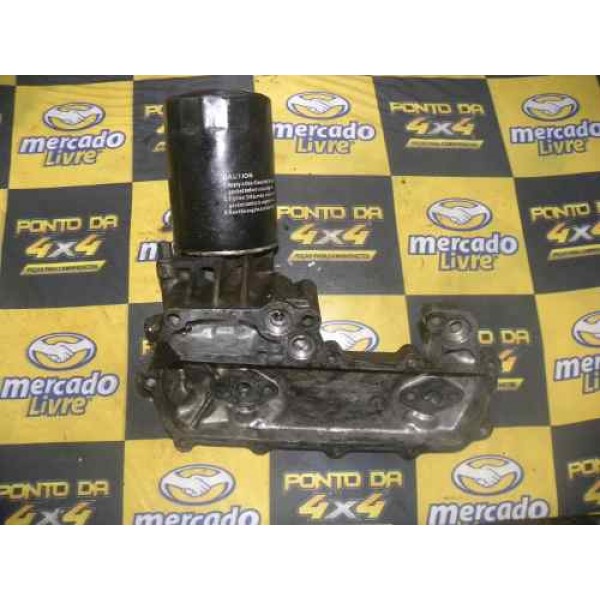 Suporte Filtro Óleo Pajero Full 3.2 2001 2007 Sem Resfriador