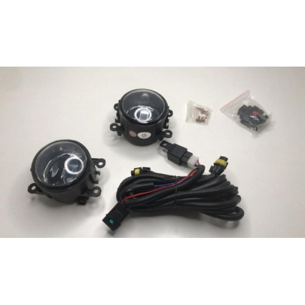 Kit Farol De Milha Sem Moldura Novo Nissan Frontier 2008/16