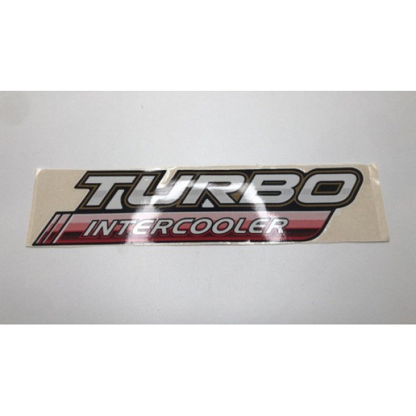 Letreiro Turbo Intercooler Hilux 2009