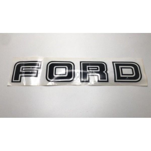 Letreiro F1000 Preto (ford)