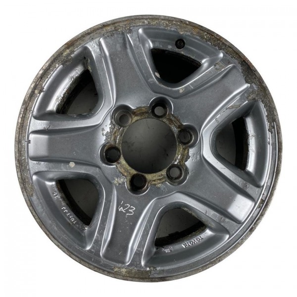 Roda Aro 16 Toyota Hilux Sw4 1997 A 2002 Prata Recuperar