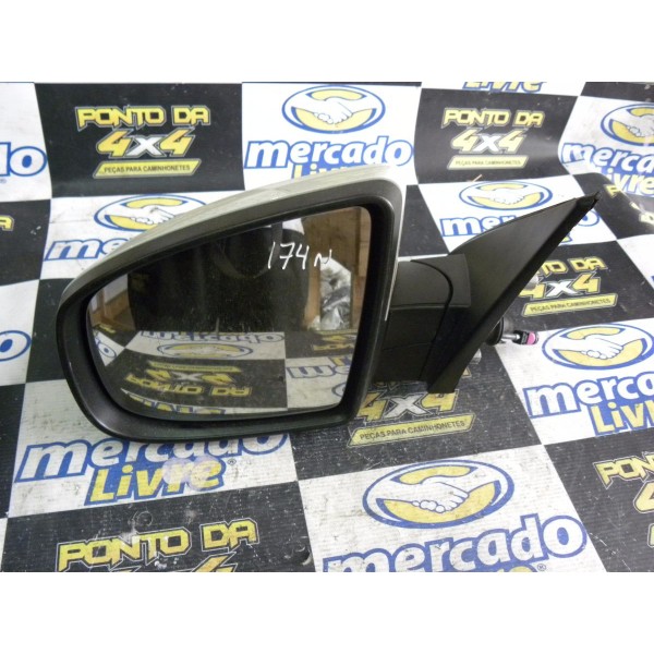 Retrovisor Lado Esquerdo Bmw X6 2014 Branco