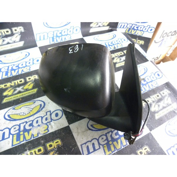 Retrovisor Lado Direito Jeep Compass 2012 Preto